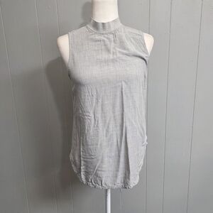 Loft Mock Neck Tank Top Size S